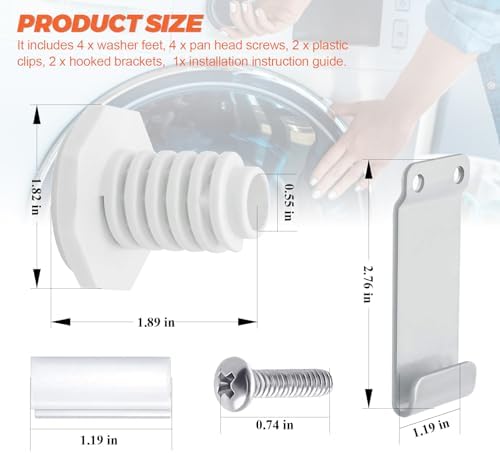 UPGRADE W10869845 Dryer Stacking Kit by Beaquicy - Image 5