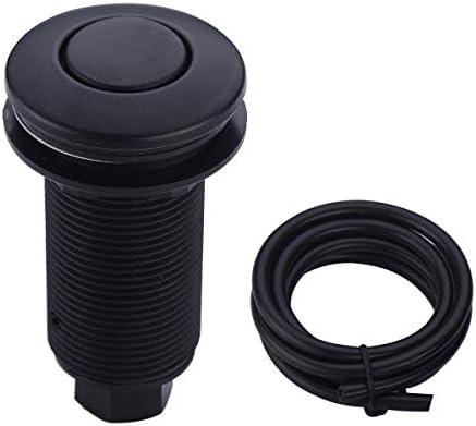 Air Activated Switch Button for Sink Garbage Disposal Part, Matte Black by SINKINGDOM
