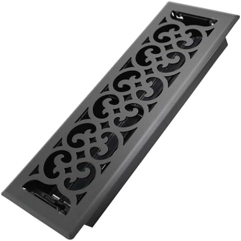 Howeall 4x14 Inches Heavy Duty Walkable Floor Register Easy Adjust Air Supply by Howeall