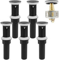 Bathroom Sink Drain, 5 Pack Drain Stopper by Rackickyer