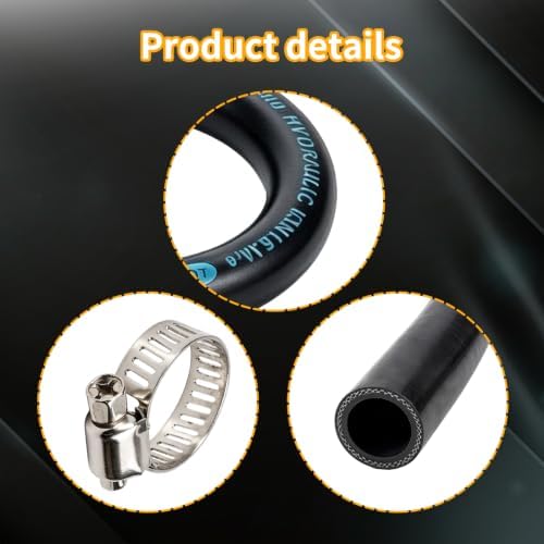 Kitchen Dishwasher Discharge Hose 8.2 FT Rubber Universal Replacement - Image 7