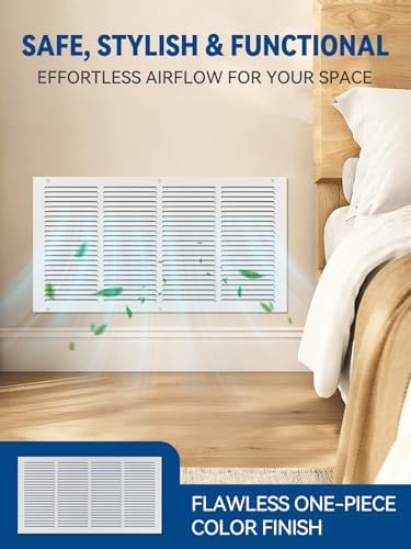 Solid Steel Return Air Vent Cover - Image 3