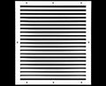 HVAC Premium 12'' X 20'' Aluminum Return Grille by HVACPremium