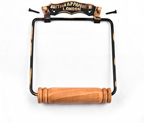 Renovators Supply Manufacturing Toilet Paper Holder Stand Wall Mount 7 in. - Image 3