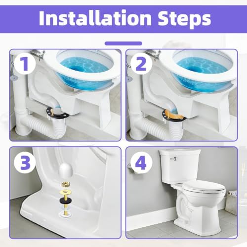Soujkooy 3Pcs Toilet Wax Ring Kit - Image 4