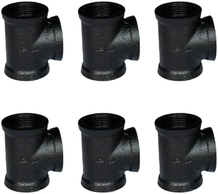 Tee 3/4" Pipe Fitting – Industrial Threaded Black Iron Pipe Fitting by PRIMPIPEWORKS