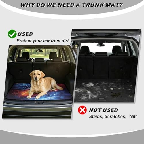 ELEQIN Trunk Cargo Liner for Cars SUV Sedan Truck Non Slip Backing Car Cargo - Image 4