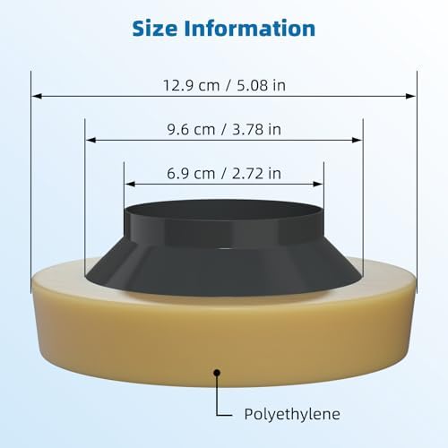 2 PCS Universal Extra-Thick Toilet Wax Ring, Heavy-Duty Wax Ring - Image 6