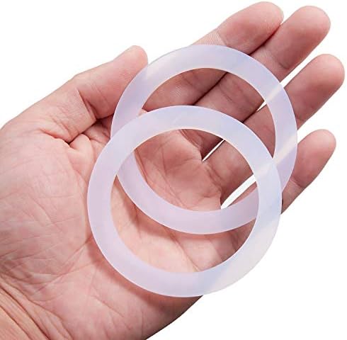 8 Pcs 6 Cups Replacement Food Grade Silicone Gasket, by LitOrange