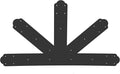 VEVOR Gable Plate, 12:12 Pitch Gable Bracket, 4 mm / 0.16" Steel Truss Nail by VEVOR