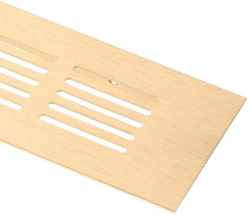 uxcell Air Vents Cover, Rectangle Louvered Ventilation Grille - Image 4