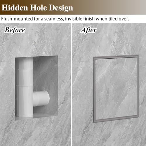 Aluminum Loft Plumbing Tile Hidden Access Panel - Image 2