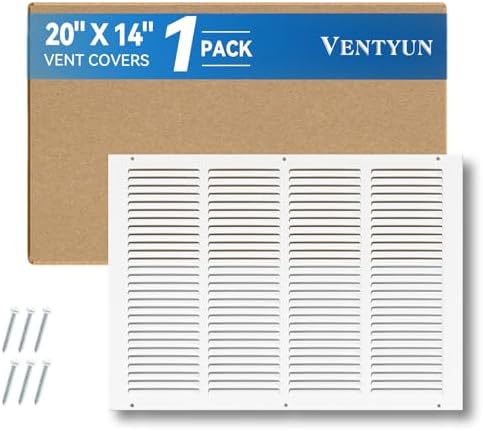 Solid Steel Return Air Vent Cover by VENTYUN