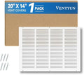 Solid Steel Return Air Vent Cover by VENTYUN
