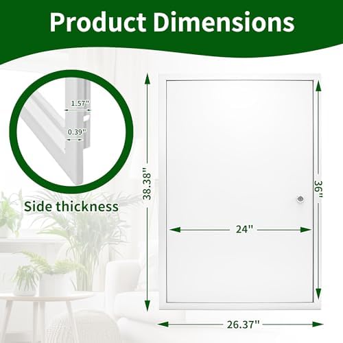 24 x 36 Access Panel for Drywall, Thicken 1.2mm Ceiling Access Panel for Drywall - Image 2