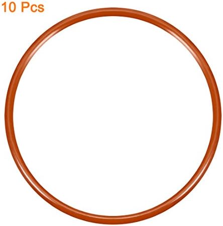 uxcell Silicone O-Ring, 53mm Outside Diameter, 48.2mm Inner Diameter, 2.4mm - Image 2