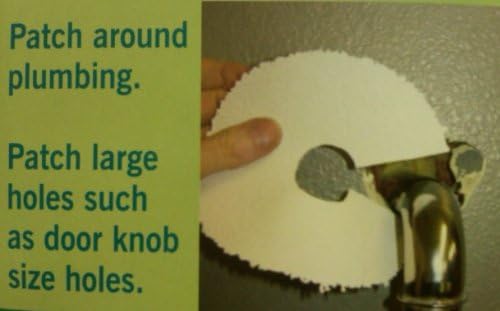Stepsaver Products USA Made Self-Adhesive Trump Wall Repair Patch Kit Smooth - Image 7