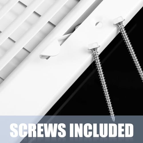 4 Pack Air Ceiling Vent Cover Grille 10"w x 8"h Duct Opening Size, 2 Way Steel - Image 5