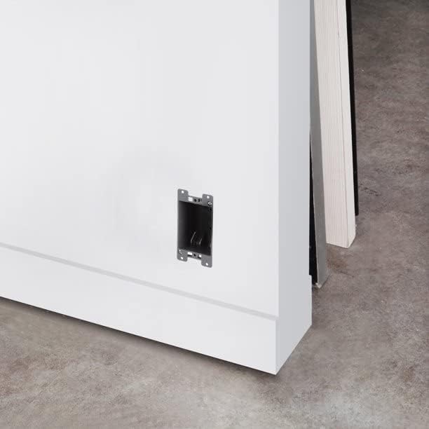 Newhouse Hardware 1-Gang PVC Old Work Electrical Outlet Box | 14 cu. in. - Image 11