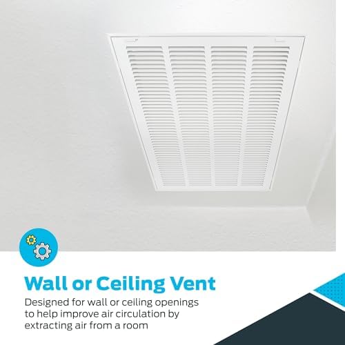EZ-FLO 16 x 25 Inch Return Air Vent Cover - Image 4