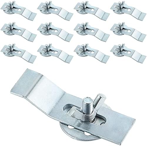 Enhon Sink Clips Kit 12 Pack, Undermount Sink Clips, Sink Mounting Kit Bracket by Clickhere