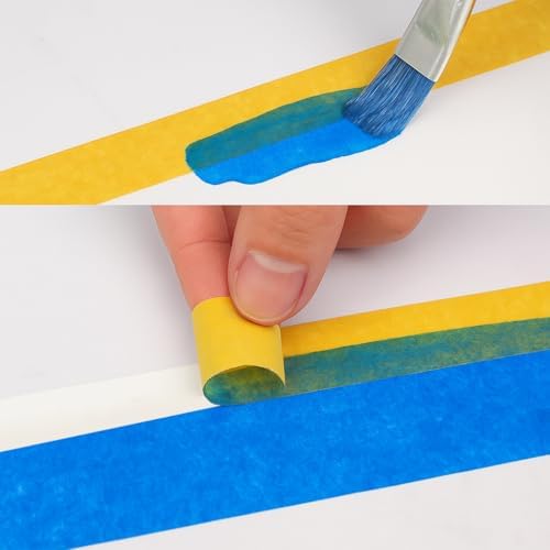 Yellow Masking Tape, Colored Painters Tape - Image 5