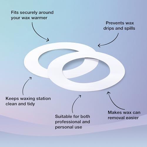Satin Smooth Universal Wax Warmer Collars – Disposable Protective Rings - Image 4