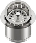 Kitchen Extended Garbage Disposal Flange Strainer Stainless Steel Kit by VISTOP