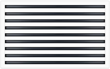 BUILDMART - 36x18 Modern AC Vent Cover - Decorative White Air Vent - Standard by TexasBuildmart