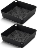 Tuanse 2 Pcs 8.5 X 8.5 X 2.5 Inch Commercial Floor Drain Strainer by Tuanse