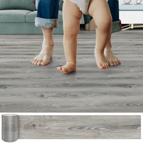 Lareko Peel and Stick Floor Tile, Waterproof Vinyl Plank Flooring by Lareko