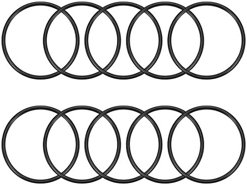 uxcell Nitrile Rubber O-Rings 65mm OD 58mm ID 3.5mm Width, Metric Nitrile by uxcell