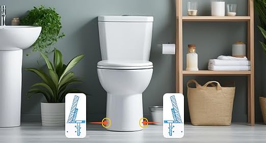 KUMGROT Toilet Floor Mounting Bolt Kit, Toilet Anchoring Screws - Image 6