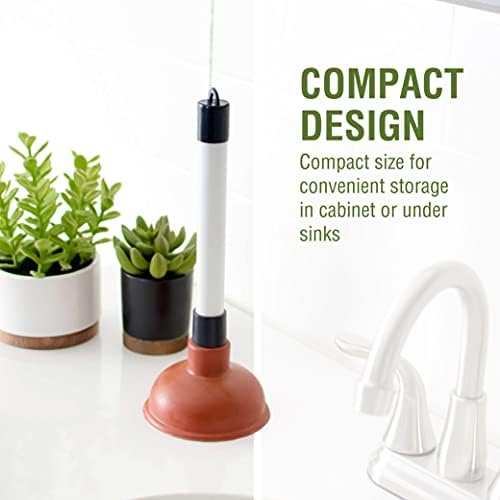 LDR 512 3110A Sink Drain Bathrooms, Showers Compact and Powerful Easy to Store - Image 4