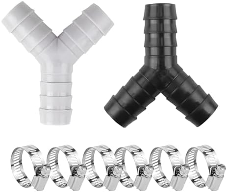 Universal Washing Machine Y-Shaped Drain Hose Splitter Fitting by SAMIQU