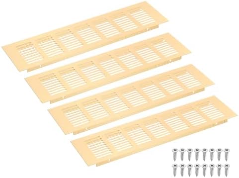 uxcell Air Vents Cover, Rectangle Louvered Ventilation Grille by uxcell