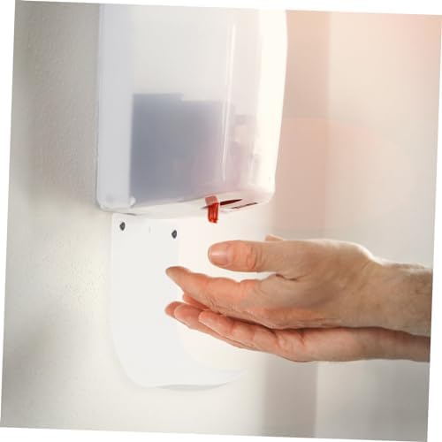 Automatic Hand Bracket Abs Soap Dispenser Drip Tray Wall Mount Soap Sink - Image 4