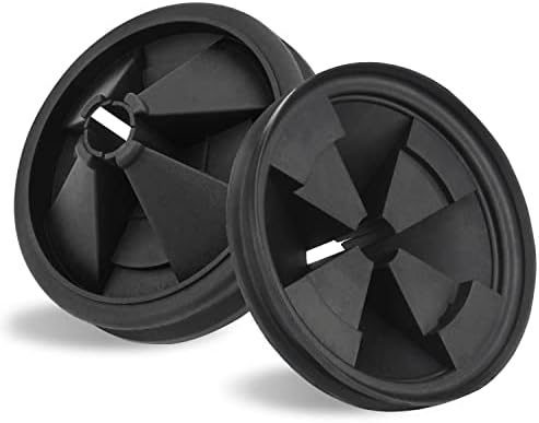Garbage Disposal Splash Guards, 3 3/8" EPDM Rubber Drain Insert by Mellbree
