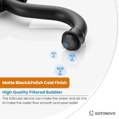 gotonovo Vintage Bathroom Vessel Sink Faucet, - Image 7