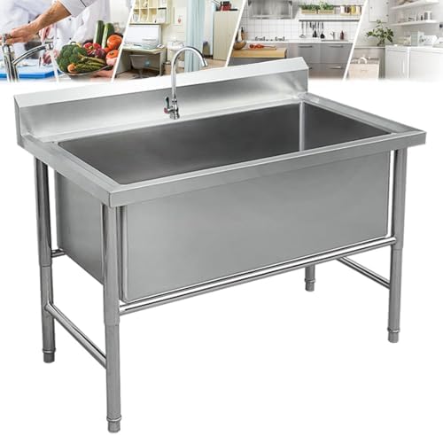 40" 1-Compartment Commercial Sink by SUIOKPO