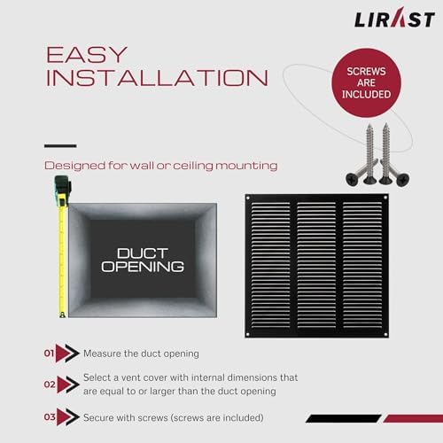 10x10 Vent Cover with Built-in Screen - Image 5