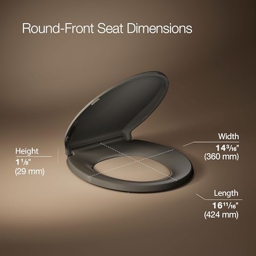KOHLER 4639-RL-K4 Cachet ReadyLatch Round Toilet Seat Soft Close - Image 2