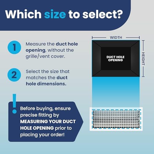20" x 8" Duct Hole Adjustable Vent Cover - Image 3