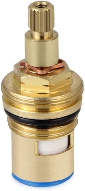 Faucet Ceramic Cartridge Valve, G1/2" Brass Tap Ceramic Disc Cartridges by TOOLSTAR