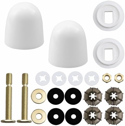 2Pcs Universal Toilet Flange Bolt Kit by Xhziy