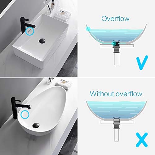 KAIYING Pop Up Drain, Bathroom Vessel Sink Drain - Image 5
