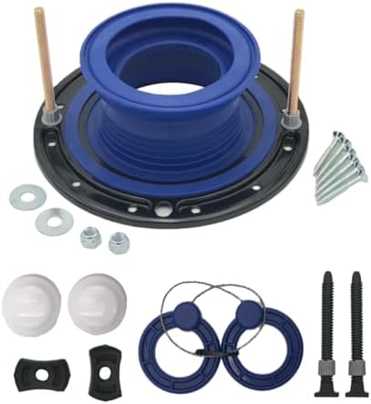 One N Done Toilet Flange Repair Kit – Complete Toilet Wax Ring Replacement Kit by One-N-Done