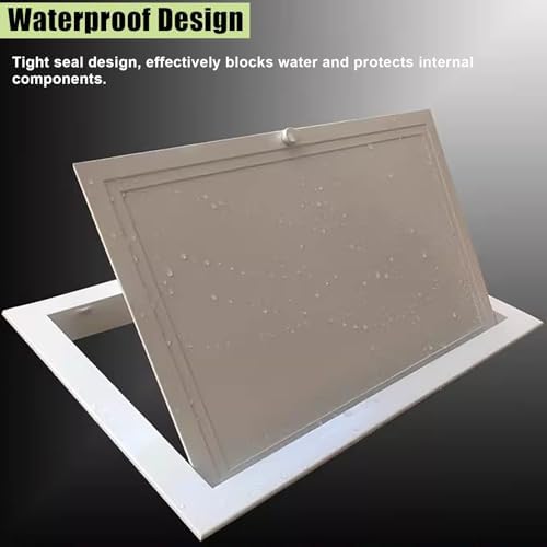20x20, 20x40 White Aluminum Access Panel Door - Image 3