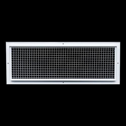 Fits 24x8 and 8x24 Duct Opening | Aluminum Eggcrate Return Air Grille | Low - Image 5