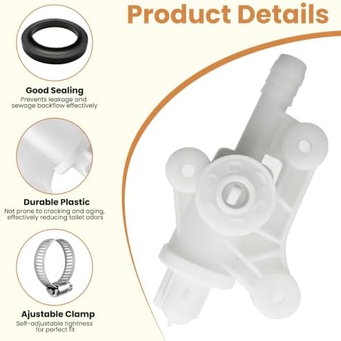 RV Toilet Water Valve Upgrade for Thetford Style Lite Plus - Image 4
